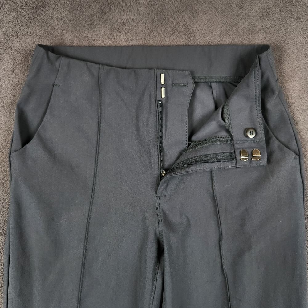 Vuori Meta Wide Leg Pants Womens XS 27x30 Black Pintuck Performance VW4035 - Picture 3 of 10